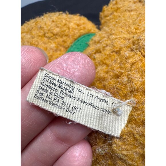 1987 Baby Fozzie 7.5" Bear Plush with Christmas Scarf Toy By Henson Associates F - Picture 4 of 7